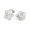 Non-Tarnish Star 304 Stainless Steel Ear Studs EJEW-L290-024P-2