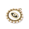 304 Stainless Steel Enamel Pendants STAS-P453-15G-02-2