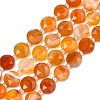 Natural Banded Agate Beads Strands G-C116-A193-01-2