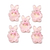 2-Hole Printed Transparent Resin Buttons RE-CBA66DF-28-1