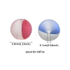 100Pcs Synthetic Moonstone Beads G-YW0001-39A-4