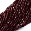 Dyed Natural Malaysia Jade Rondelle Beads Strands G-E316-2x4mm-20-3