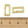 Brass Spring Gate Rings KK-B089-11G-3