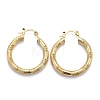 Brass Hoop Earring EJEW-P265-04G-1