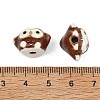 Cute Hand Painted Mini Owl Porcelain Beads LS-PORC-F014-01C-3