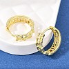 Brass Hoop Earrings EJEW-D348-23G-5