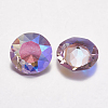 Faceted Glass Rhinestone Charms RGLA-F051-12mm-001PS-2