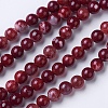 Natural Agate Beads Strands X-G-G754-04-8mm-1