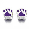 Alloy Enamel European Beads LS-MPDL-T005-003C-RS-2