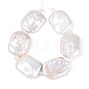 Natural Baroque Keshi Pearl Beads Strands LS-PEAR-D07-03-3