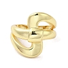 Rack Plating Brass Finger Ring RJEW-C072-23G-2