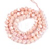 Anti-Tarnish Electroplate Glass Beads Strands GLAA-T025-6mm-14G-3