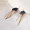 Bohemian Style Feather Dangle Earrings FS-WG092BC-04-1