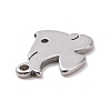 304 Stainless Steel Charms STAS-G287-07P-3