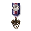 Dragon Medal Alloy Lapel Pin JEWB-WH0027-03-2