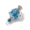 Glass Seed Beaded Pendants PALLOY-MZ01273-01-3