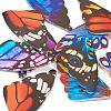  DIY Butterfly Wing Earring Makint Kit FIND-TA0002-80-12