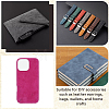 10Pcs 10 Colors PU Leather Fabric FIND-CL0001-82A-6
