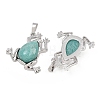 Natural Amazonite Pendants G-A315-03A-P-2