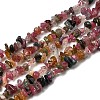 Natural Multicolor Tourmaline Beads Strands G-F328-37A-2
