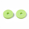 Handmade Polymer Clay Beads Strands CLAY-R089-6mm-T02B-17-3