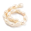 Natural Cultured Freshwater Pearl Beads Strands PEAR-P062-28E-3