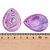 Natural Dragon Veins Agate Pendants GG-K002-01A-2