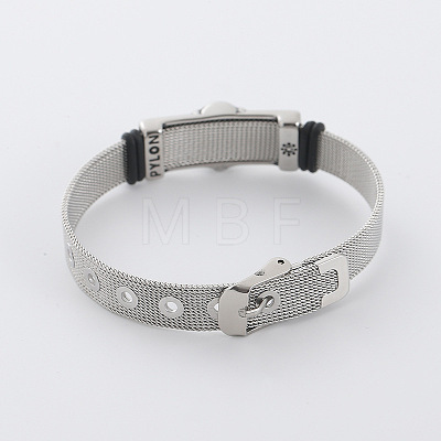 Men's Stainless Steel Watch Band Bracelets MQ6675-1