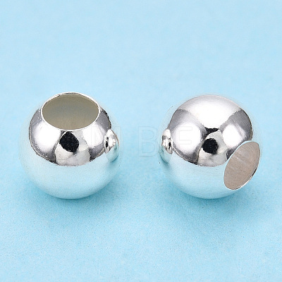 925 Sterling Silver Beads STER-S002-12A-7mm-1