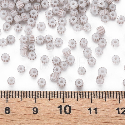 8/0 Opaque Glass Seed Beads SEED-T006-01B-D01-1