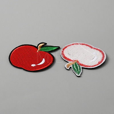 Computerized Embroidery Cloth Iron On/Sew On Patches PATC-WH0003-01-1