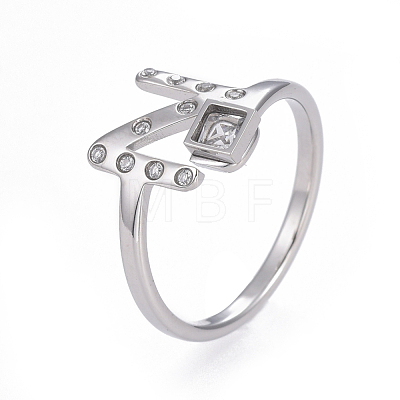 304 Stainless Steel Finger Rings RJEW-I063-04P-1