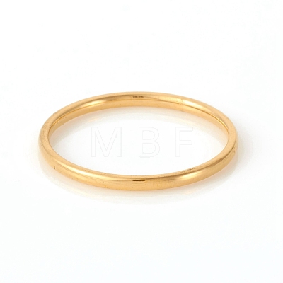 201 Stainless Steel Plain Band Rings RJEW-G107-1.5mm-8-G-1