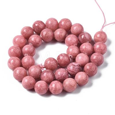 Natural Chalcedony Beads Strands G-S333-12mm-007-1