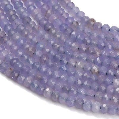 Dyed Natural White Jade Beads Strands GG-CBAF9EE-A17-3x4mm-1