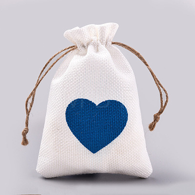 Burlap Packing Pouches Drawstring Bags ABAG-Q052-02C-1