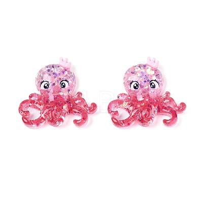 Transparent Resin Decoden Cabochons CRES-N018-056-1