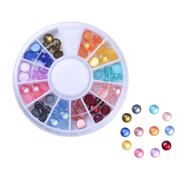 Resin Cabochons CRES-X0010-06-A-1