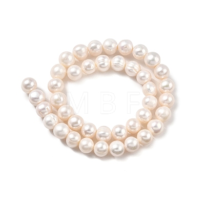 Natural Cultured Freshwater Pearl Beads Strands PEAR-I007-07U-04B-1