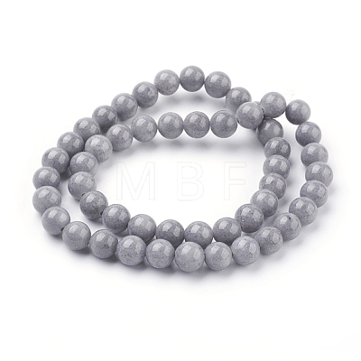 Natural Mashan Jade Beads Strands DJAD-8D-29-1