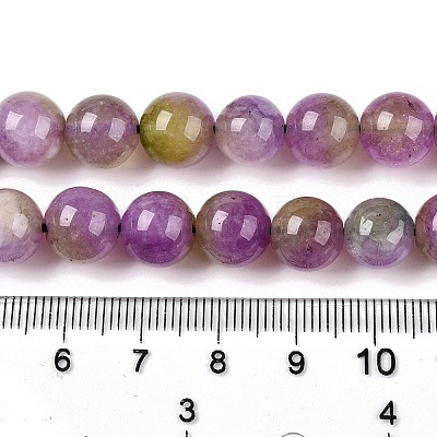 Dyed Natural White Jade Beads Strands G-T138-10mm-210-10-1