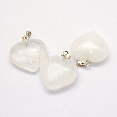 Glass Imitation Quartz Crystal Pendants LS-GLAA-XCP0002-07-1