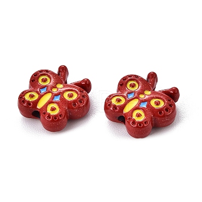 Alloy Enamel Beads ENAM-CJC0027-01A-1