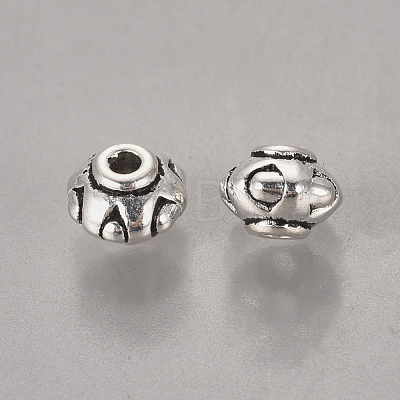 Tibetan Silver Beads AB652-1
