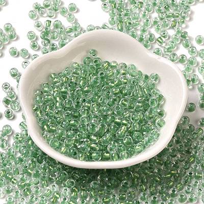 6/0 Transparent Colours Glass Seed Beads SEED-P006-01A-03-1