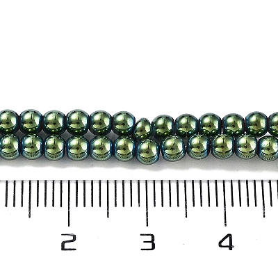 Synthetic Magnetic Hematite Beads Strands G-P545-K01-01E-1