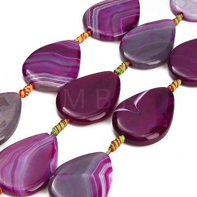 Natural Banded Agate/Striped Agate Beads Strands GG-CBAE0EB-01A-06-1