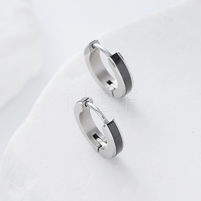304 Stainless Steel Hoop Earrings XQ3729-1
