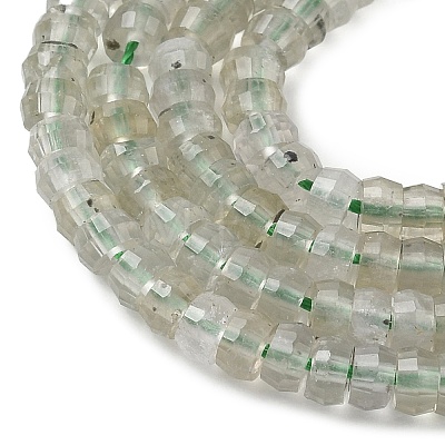 Natural Green Quartz Beads Strands G-A299-A25-01-1