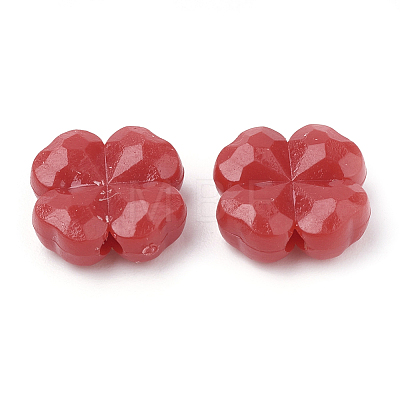 Opaque Acrylic Beads X-MACR-S296-14-1